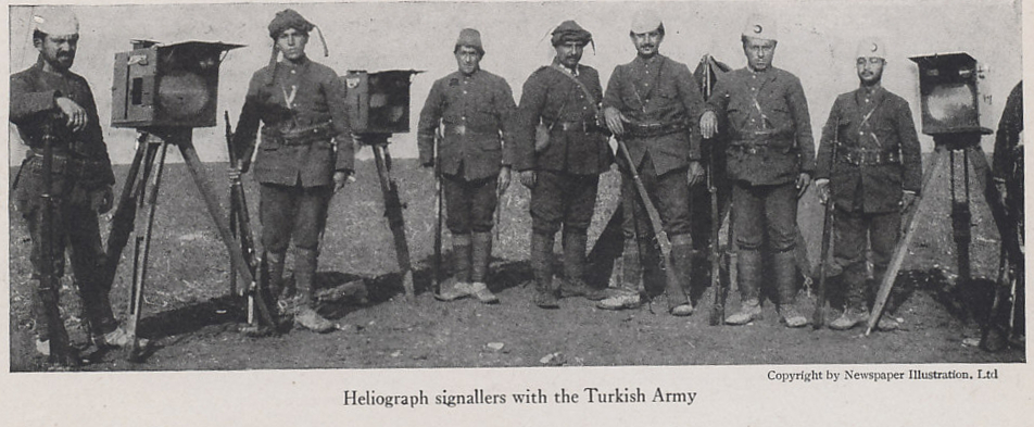 Turkish heliograph signallers from 