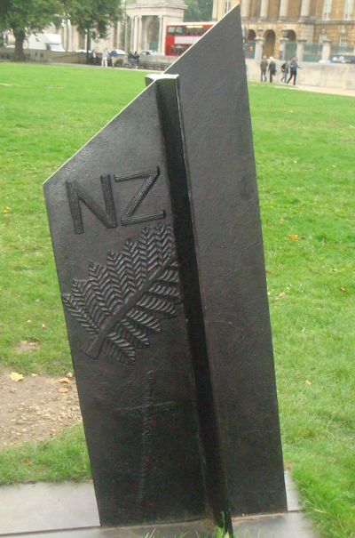 NZ from Southern Stand, the New Zealand War Memorial in London, England.