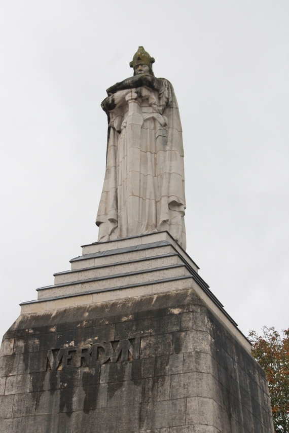 City of Verdun memorial statue.