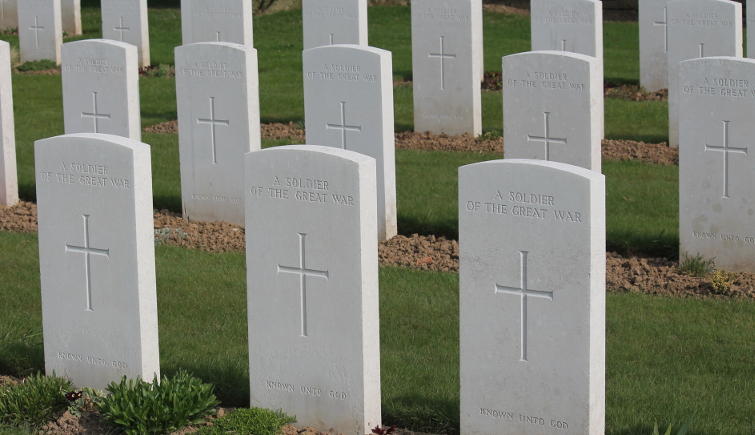 Soldiers of the Great War Known Unto God, Cabaret Rouge Cemetery, Souchez, France
Text:
A Soldier of the Great War Known Unto God
